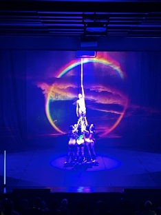 Foto 3 - Danza contempor&aacute;nea y proyecciones l&aacute;ser en Salamanca para celebrar la Semana de Europa