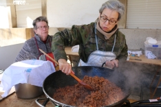 Comida de la matanza tradicional en Villavieja de Yeltes / CORRAL 