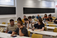 La UPSA inaugura la segunda edición de su prestigioso Programa Internacional Erasmus   denominado ‘Desafíos de las PYMES en marketing y comunicación. Foto Elena Rodríguez