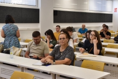 La UPSA inaugura la segunda edición de su prestigioso Programa Internacional Erasmus   denominado ‘Desafíos de las PYMES en marketing y comunicación. Foto Elena Rodríguez