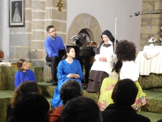 Foto 8 - Sorihuela se rinde a la m&iacute;stica de San Juan de la Cruz con la obra de Denis Rafter