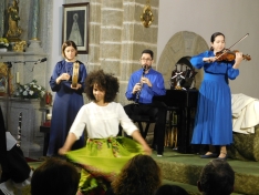 Foto 4 - Sorihuela se rinde a la m&iacute;stica de San Juan de la Cruz con la obra de Denis Rafter