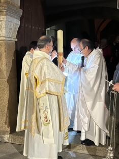Vigilia Pascual en San Andrés