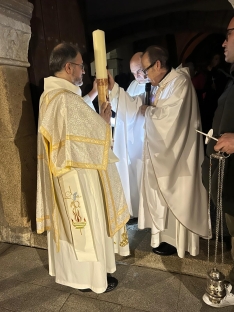 Vigilia Pascual en San Andrés