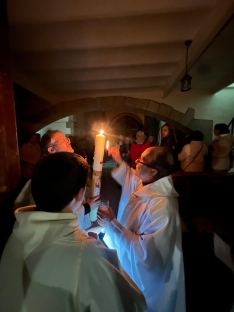 Vigilia Pascual en San Andrés