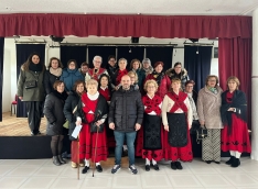 Celebración de las águedas en Villaseco de los Reyes