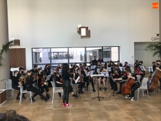 Foto 3 - La Orquesta Alana ofrece un concierto en el Nuevo Hospital de Salamanca