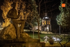 Iluminación del monumento al Carnaval del Toro