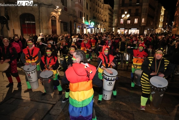 Carnaval Salamanca: K-Charr@s llena de ritmo el centro