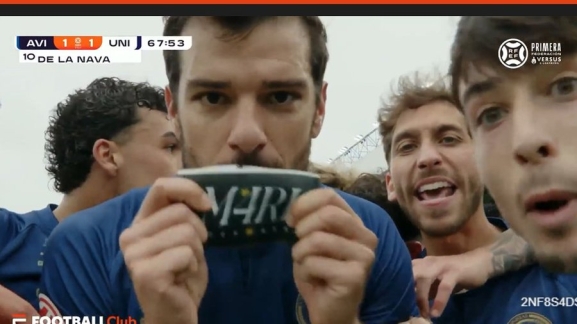 VÍDEO | M4RÍA le da fuerzas a De la Nava para salvar un empate en Avilés en la lucha por el sueño del playoff en Unionistas (1-1)