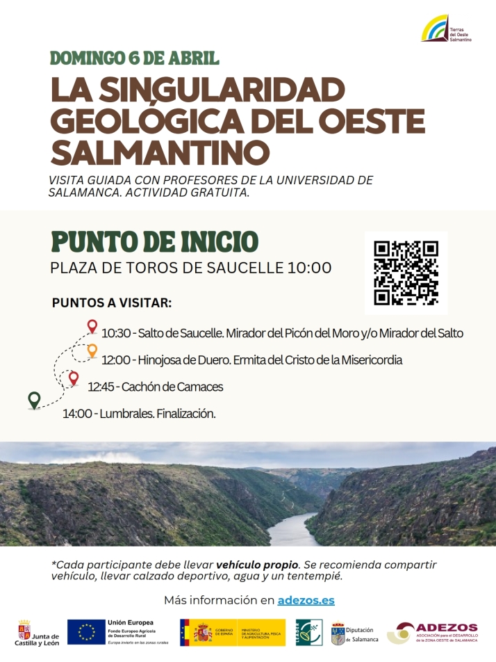 Adezos invita a conocer el patrimonio geol&oacute;gico del oeste salmantino | Imagen 1