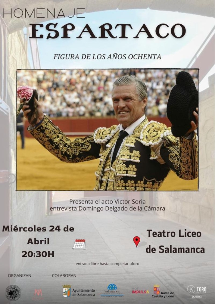 Homenaje al torero Juan Antonio Ruiz &quot;Espartaco&quot; en el Liceo | Imagen 1