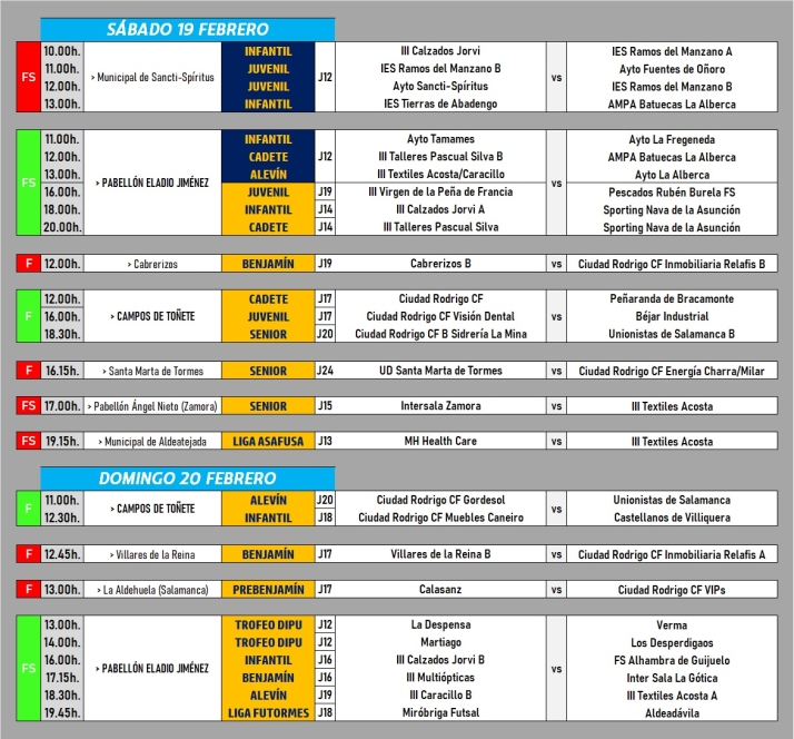 /AD [19|20 FEB] Un derby del Oeste cerrar&aacute; el finde precarnavalero, con mucho deporte en Mir&oacute;briga | Imagen 1