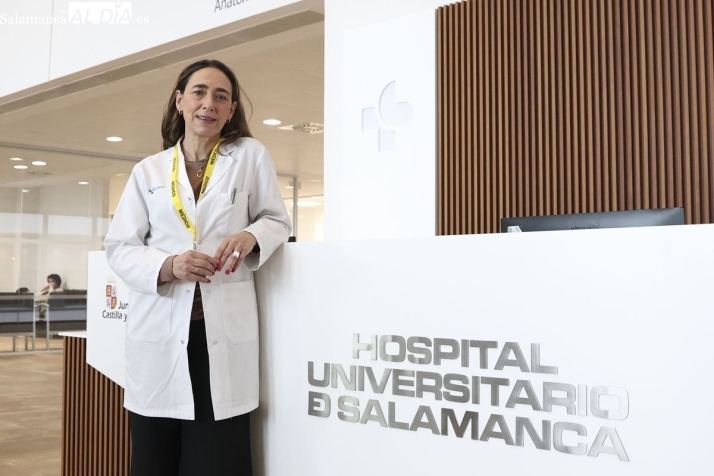Carmen Rodríguez Pajares: "Ha sido un año de avances en el Hospital de Salamanca; la accesibilidad al sistema sanitario es un compromiso firme" | Imagen 1