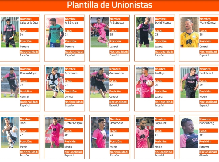'El uno a uno' de Unionistas y el Salamanca UDS: los jugadores de esta nueva temporada | Imagen 1