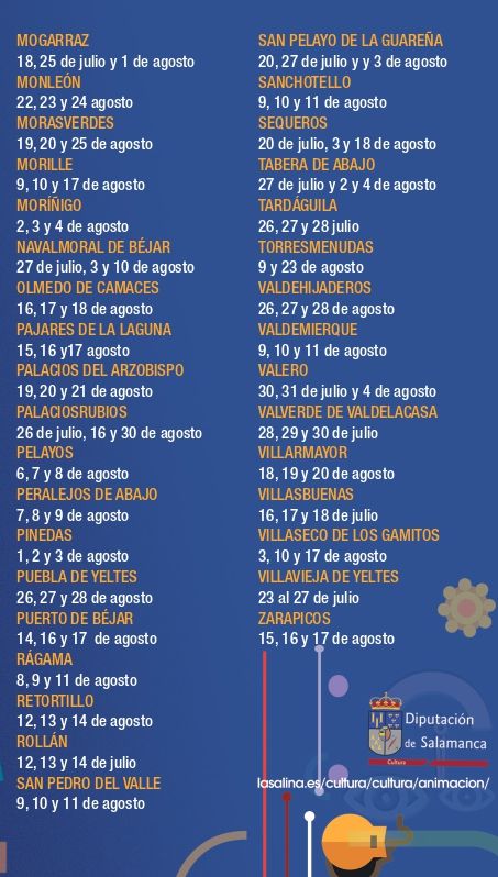 Fechas y pueblos que tendr&aacute;n espect&aacute;culos este verano con la programaci&oacute;n Noches de Cultura 2024 | Imagen 2