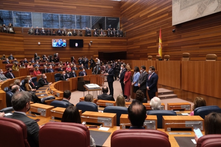 Foto 2 - Mañueco estrena la legislatura y ofrece "diálogo y tolerancia" para hacer una "Castilla y León activa, en progreso"