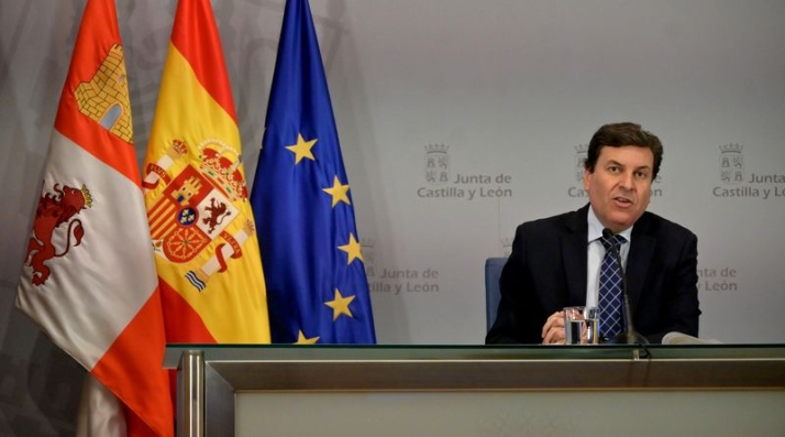 Carlos Fernández Carriedo, portavoz del Gobierno de Castilla y León. Foto JCYL