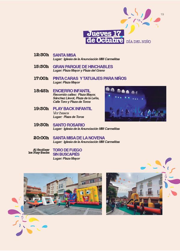 Consulta el programa de las Fiestas Patronales de Santa Teresa en Alba de Tormes | Imagen 5