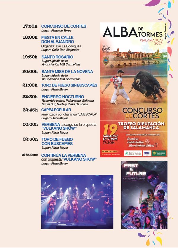 Consulta el programa de las Fiestas Patronales de Santa Teresa en Alba de Tormes | Imagen 9