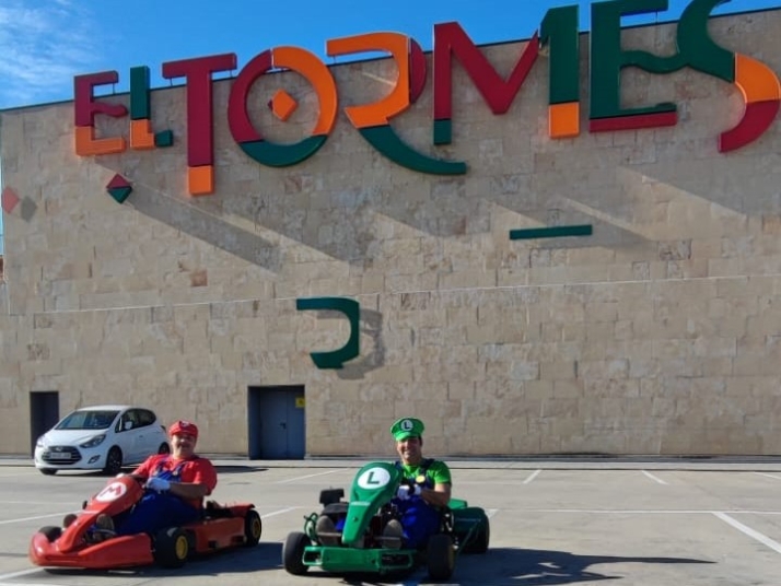 Foto 1 - ¡Mario y Luigi llegan a El Tormes con sus karts!