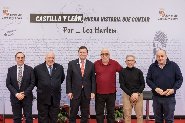 Leo Harlem pondrá voz a 52 hitos de la historia de Castilla y León   