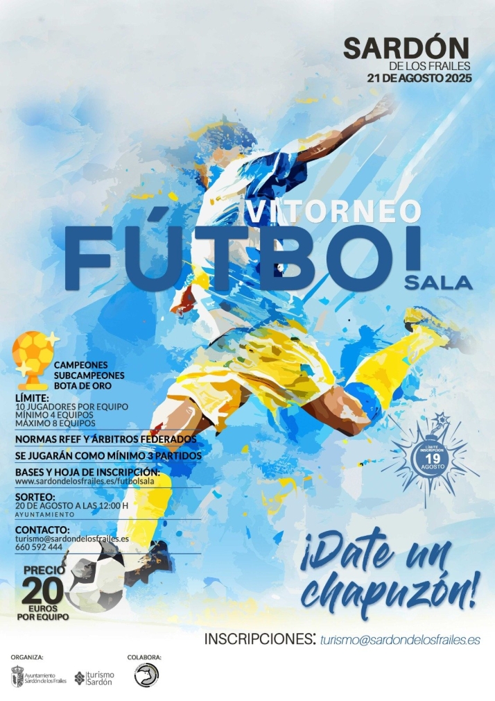Sardón de los Frailes vivirá el 21 de agosto el VI Torneo de Fútbol Sala | Imagen 1