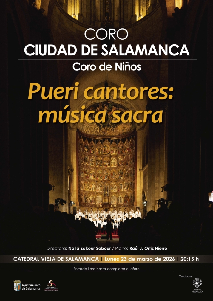El Coro de Niños ofrecerá un concierto inédito de música sacra en la Catedral Vieja | Imagen 1