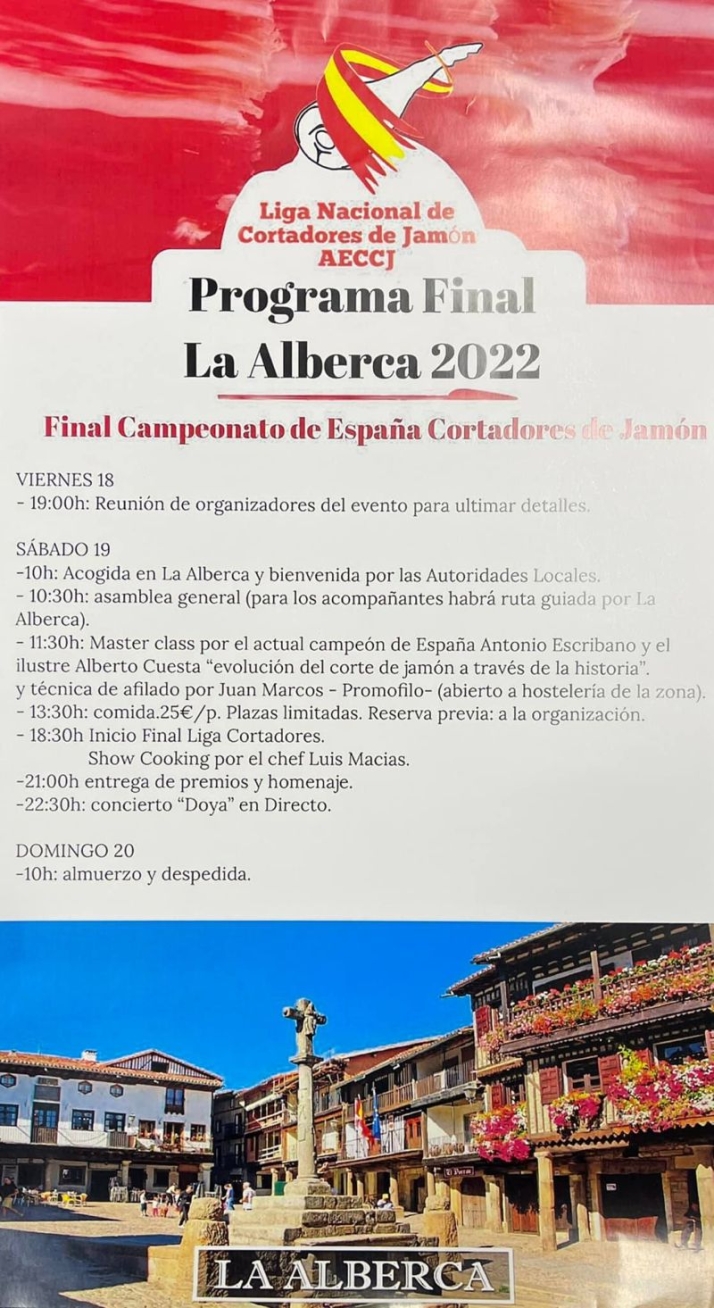 La Alberca acoge la final del Campeonato de Espa&ntilde;a de Cortadores de Jam&oacute;n | Imagen 1