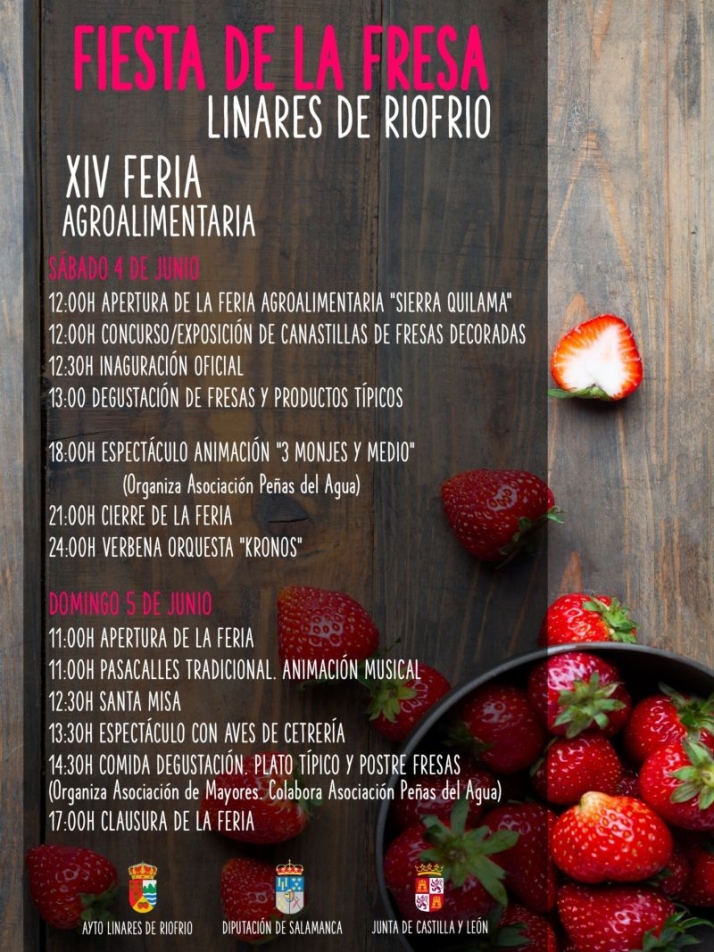 La XIV Feria Agroalimentaria y Fiesta de la Fresa de Linares ser&aacute; el 4 y 5 de junio | Imagen 1