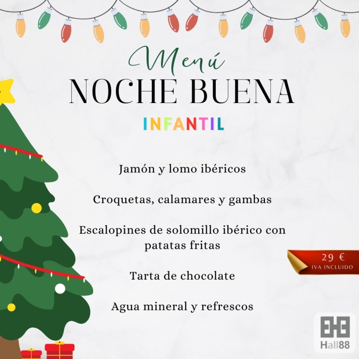 La Navidad se celebra en el Hall88: consulta aqu&iacute; todos los men&uacute;s especiales para estas fechas | Imagen 2