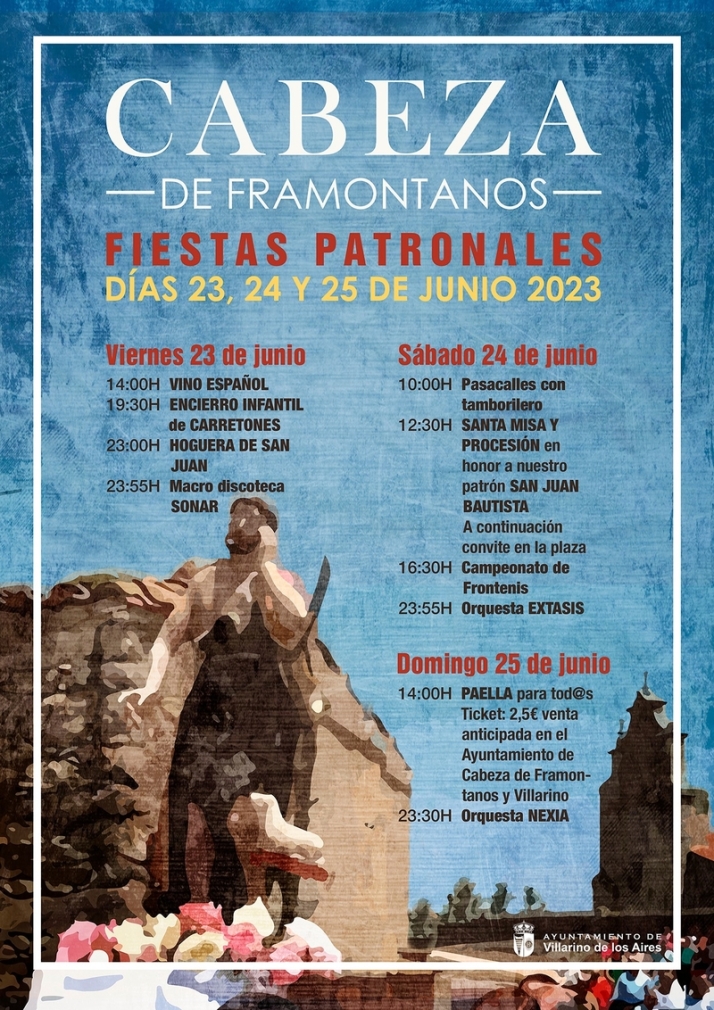 Cabeza de Framontanos celebrar&aacute; San Juan con dos verbenas con orquesta y una paellada | Imagen 1