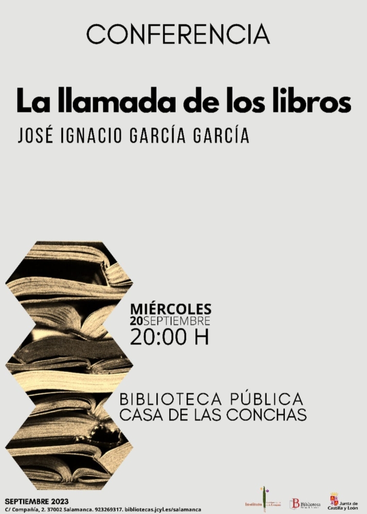 La llamada de los libros, una conferencia para conocer y comprender la narrativa de Castilla y Le&oacute;n del siglo XXI | Imagen 1
