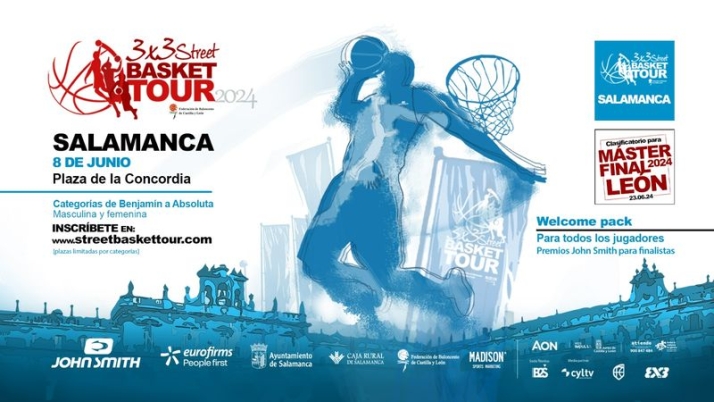 Salamanca acoger&aacute; el 3X3 Street Basket Tour con m&aacute;s de 100 equipos | Imagen 2