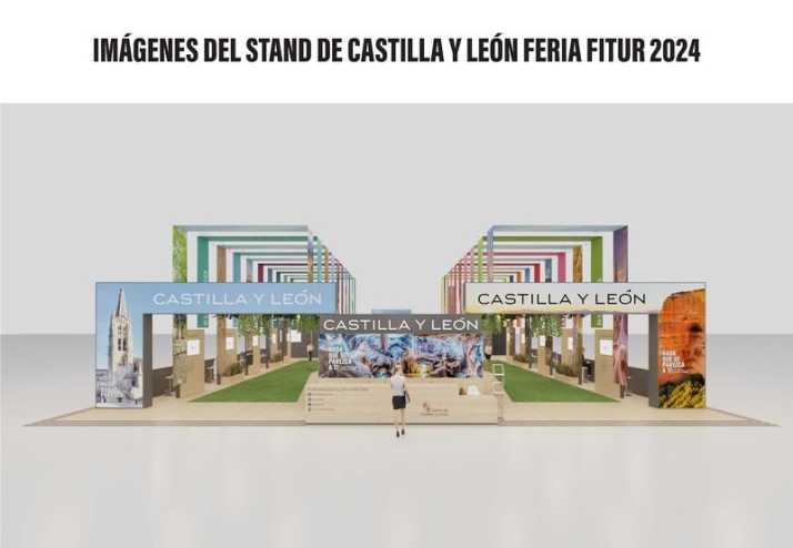 Foto 2 - 'Castilla y León, legado de España', así será el stand de la comunidad en FITUR 