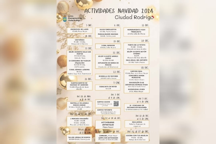 Una Fiesta de la Patata, entre las &uacute;ltimas novedades de la Navidad 2024 en Ciudad Rodrigo | Imagen 1