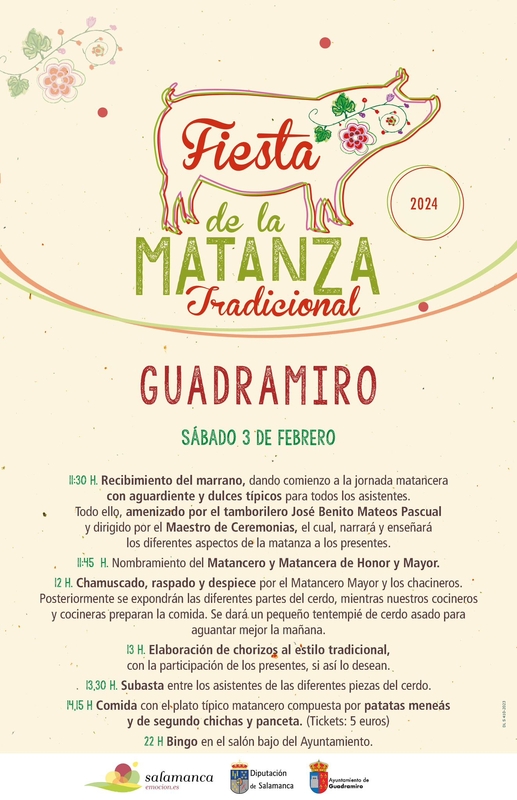 Guadramiro celebrar&aacute; el s&aacute;bado su primera Fiesta de la Matanza Tradicional | Imagen 1