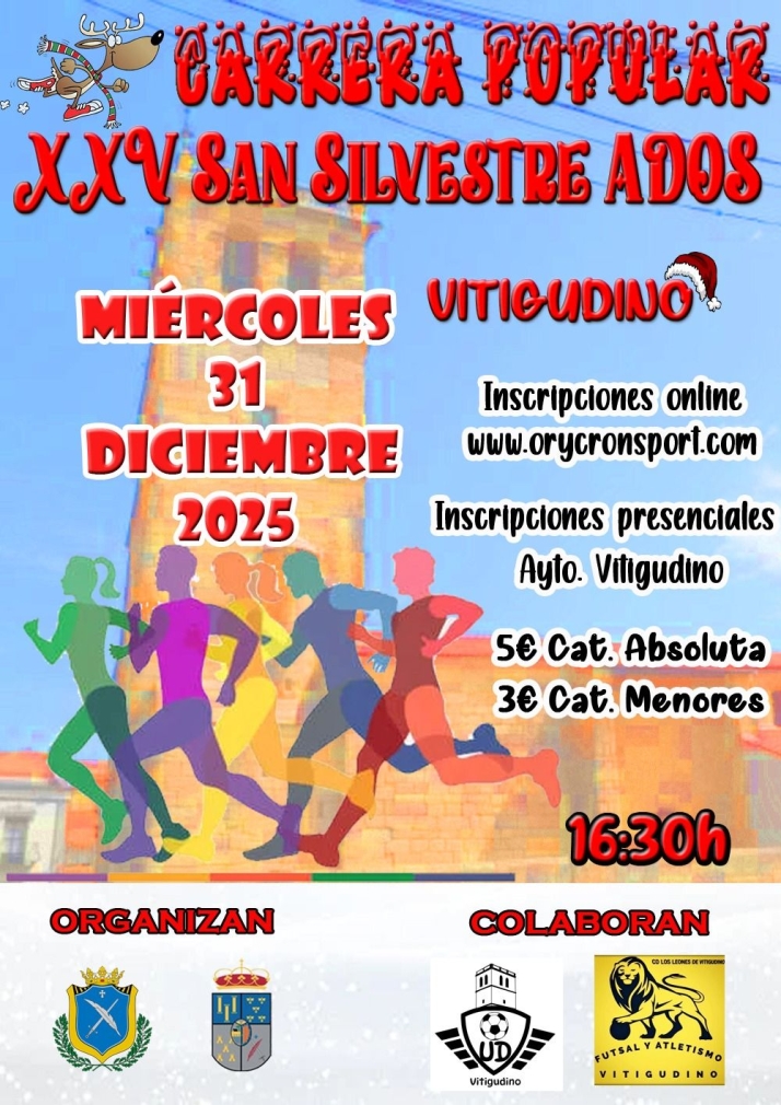 La San Silvestre de Vitigudino celebra sus 'bodas de plata' el pr&oacute;ximo 31 de diciembre | Imagen 1