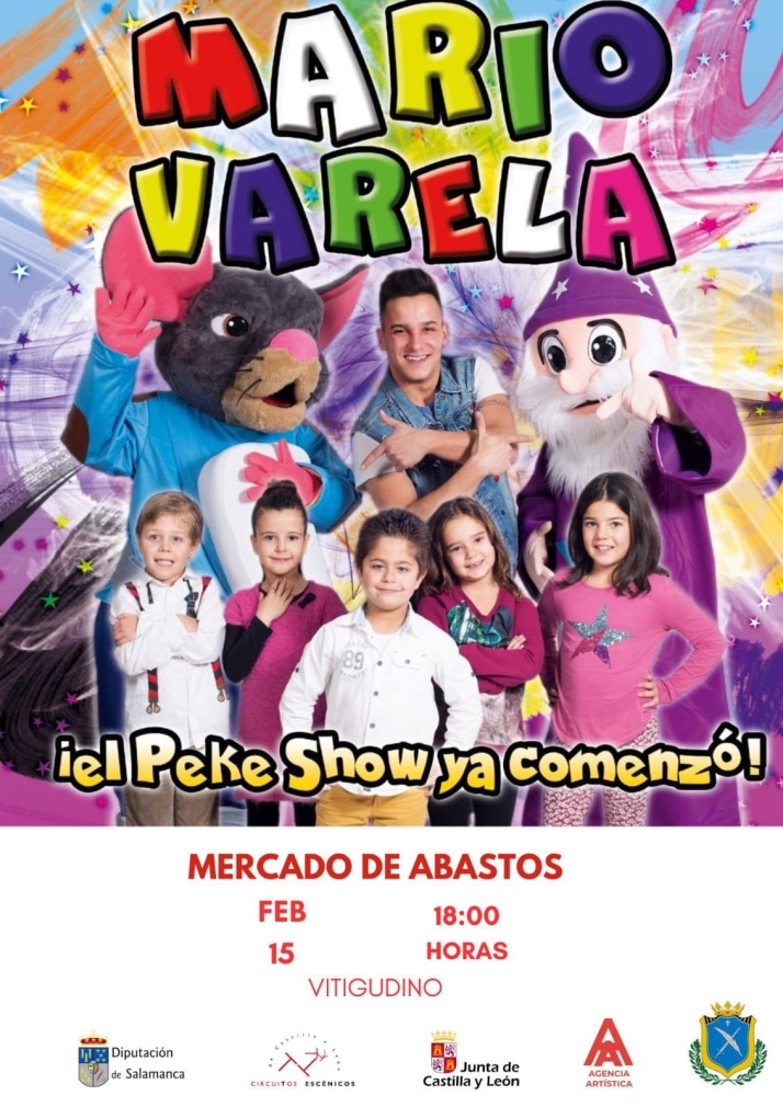 Vitigudino celebra el Carnaval con una fiesta infantil y el espectáculo de Mario Varela | Imagen 1