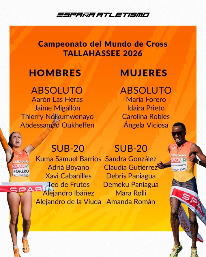 El salmantino Kuma Samuel Barrios disputar&aacute; el Mundial de Campo a Trav&eacute;s sub 20 en Estados Unidos | Imagen 1