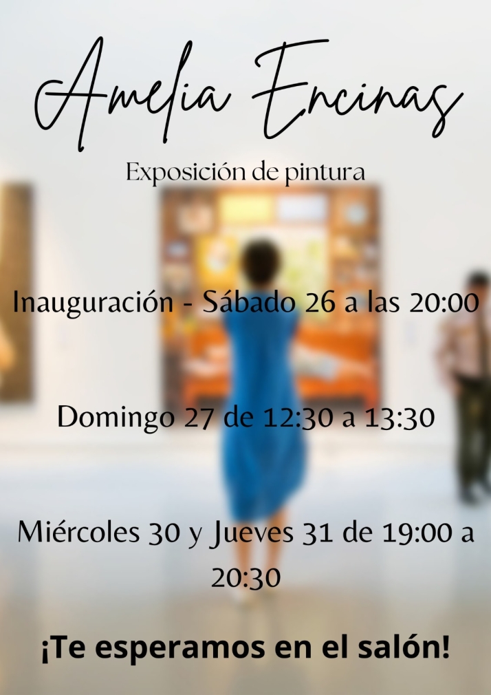 La pintora Amelia Encinas exhibe en Villaseco de los Gamitos un viaje &iacute;ntimo por su trayectoria art&iacute;stica | Imagen 1