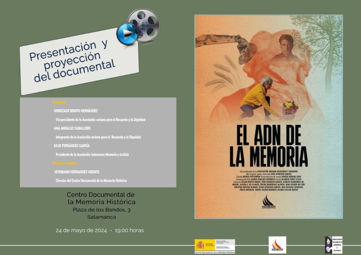 'El ADN de la Memoria', historias silenciadas por el golpe de Estado de 1936 y la dictadura de Franco, este viernes en Salamanca | Imagen 1