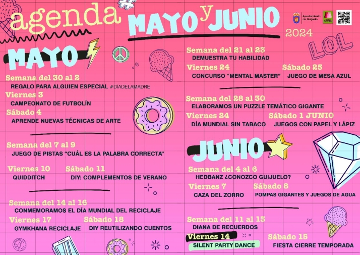 Las propuestas para mayo y junio de Guijuelo Joven | Imagen 1