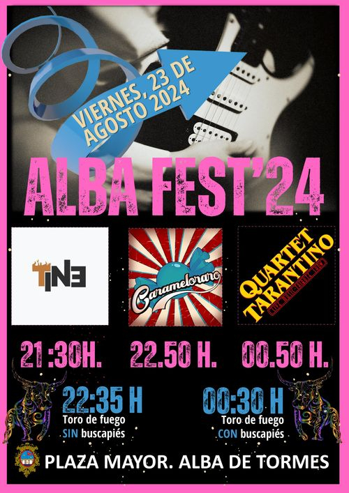 Nueva edici&oacute;n de AlbaFest2024 con Tine, Caramelo Raro y Quartet Tarantino | Imagen 1