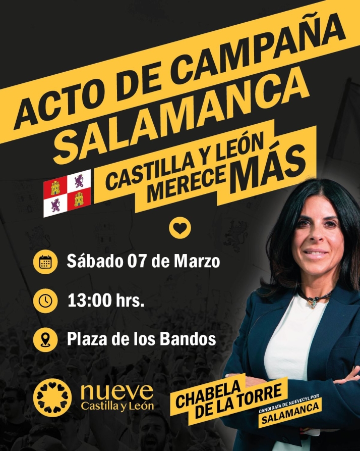 Chabela de la Torre carga contra PP, PSOE y VOX por la falta de propuestas reales para Salamanca | Imagen 1