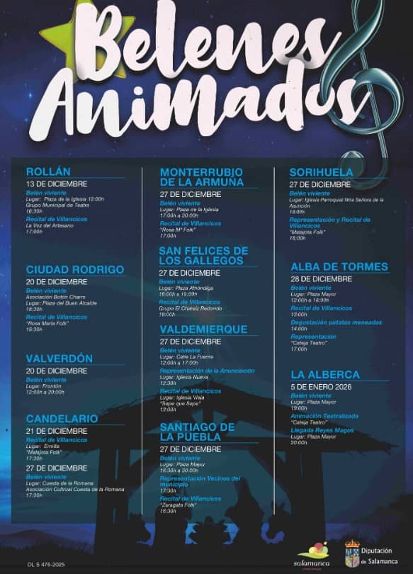 VÍDEO y FOTOS | De Rollán a La Alberca: la ruta completa de los 'Belenes Animados' de Salamanca | Imagen 1