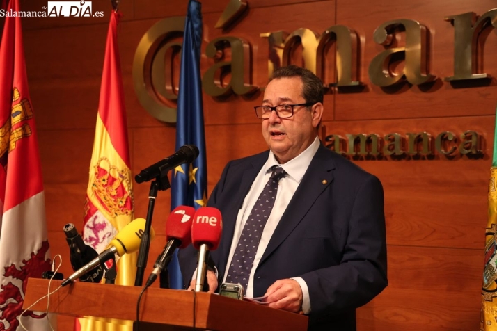 Benjam&iacute;n Crespo dimite como presidente de la C&aacute;mara de Comercio de Salamanca tras casi nueve a&ntilde;os | Imagen 1