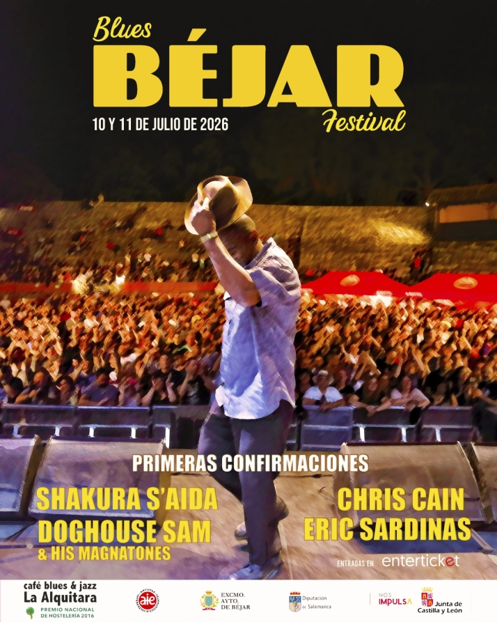 El Blues B&eacute;jar Festival anuncia su cartel para julio con cuatro referentes internacionales | Imagen 1