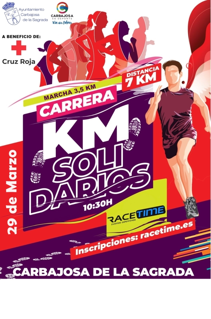 Carbajosa de la Sagrada acoger&aacute; la carrera 'Kil&oacute;metros Solidarios' a favor de Cruz Roja | Imagen 1