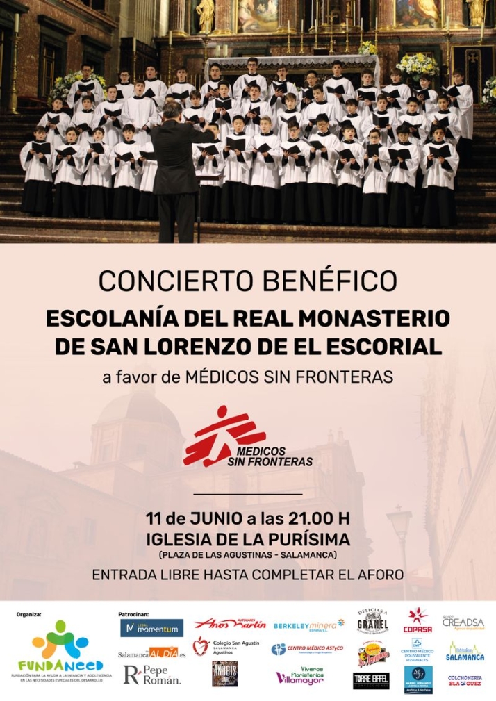 La Escolan&iacute;a del Real Monasterio de San Lorenzo de El Escorial actuar&aacute; en Salamanca | Imagen 1